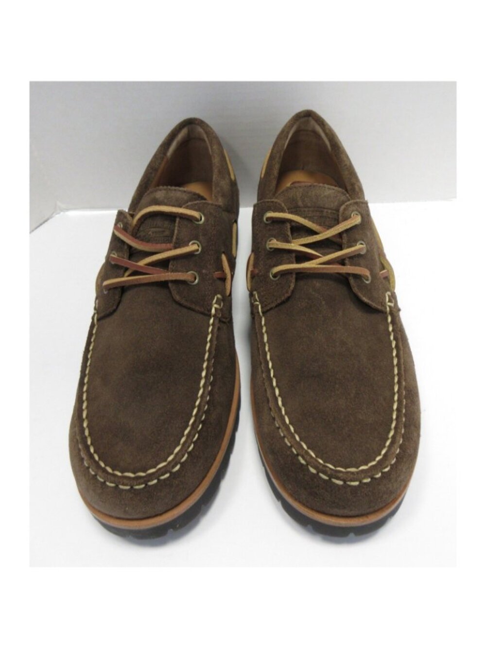 Polo Ralph Lauren Boat Shoes 11.5 D Ranger Deck Cow Suede Lug Sole - Picture 3 of 12